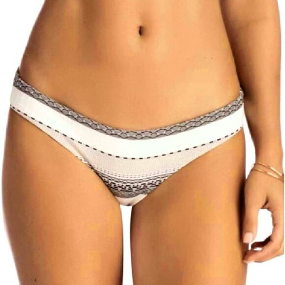 Vitamin A Classy Beach Days Bikini Cheeky Swimsuit Bohemian Stripes Bottoms - Picture 1 of 2